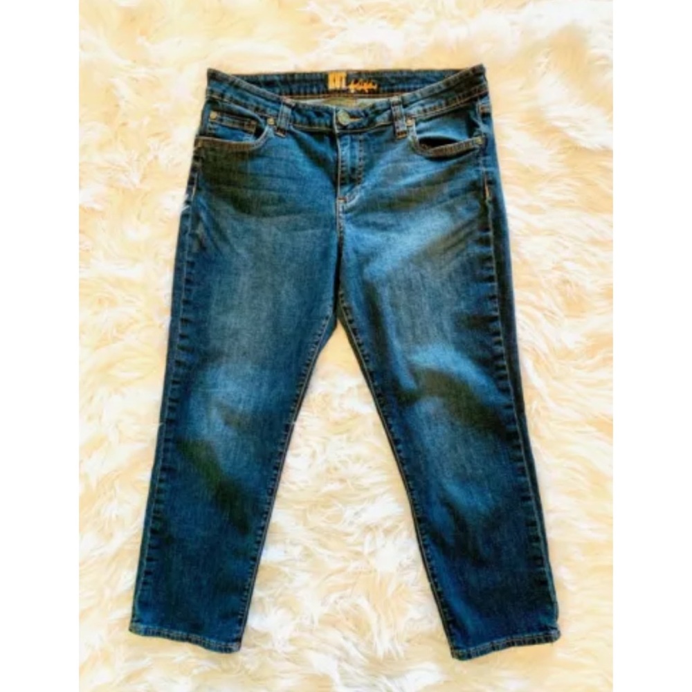 KUT FROM THE KLOTH Flap Pocket Skinny Crop Jeans - Picture 4 of 5